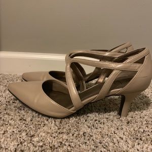 Heels nude/taupe